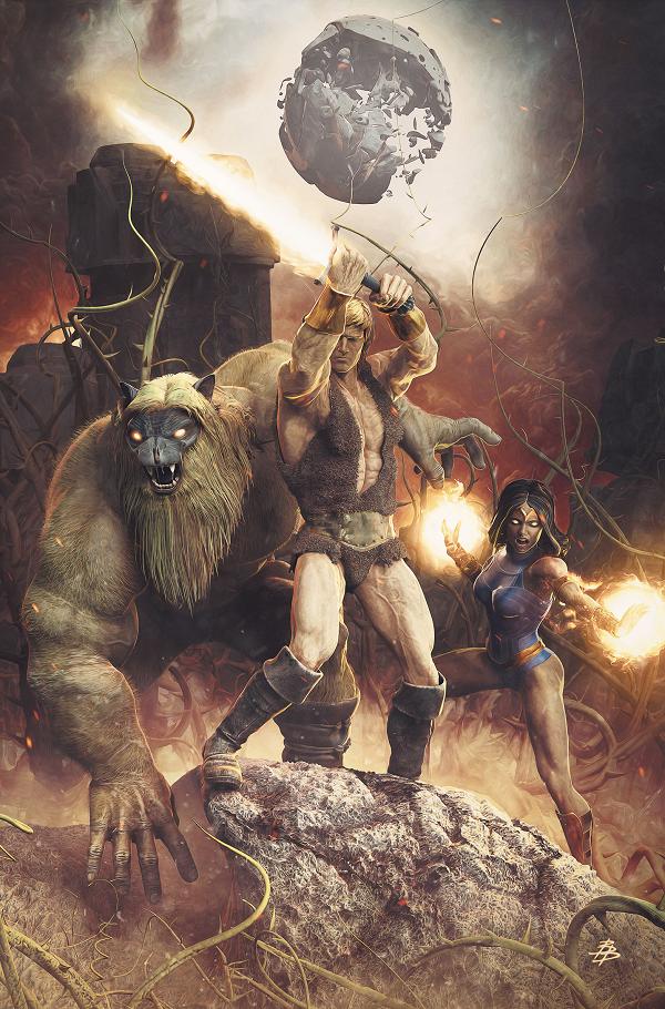 Thundarr The Barbarian #1 variant cover by Bjorn Barends