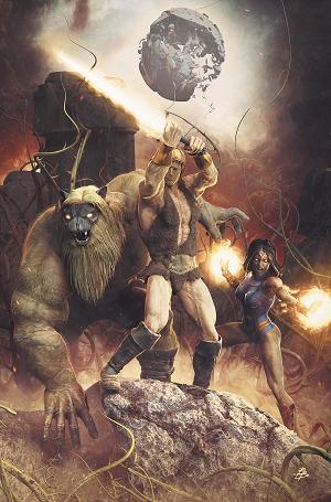 Thundarr The Barbarian #1 CVR Q CVR Q INC 1:40 BJORN BARENDS VIRGIN cover
