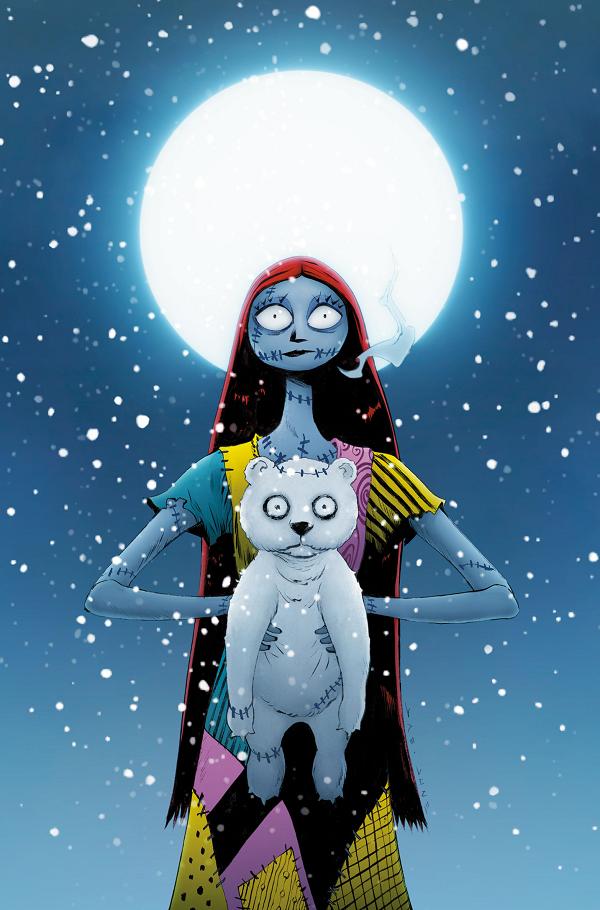 Tim Burtons The Nightmare Before Christmas The Shiver Of Christmas Town #1 CVR F CVR F JAE LEE METAL VIRGIN CVR cover