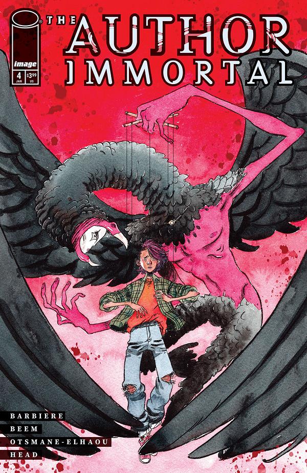 Author Immortal #4 CVR A MORGAN BEEM cover