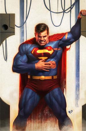Superman #34 CVR D CVR D ARIEL OLIVETTI CARD STOCK cover