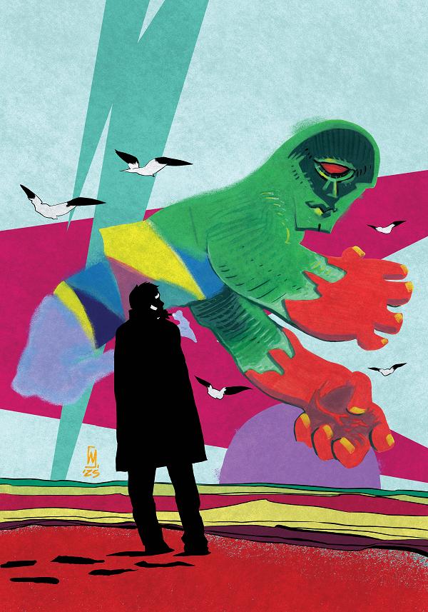 Absolute Martian Manhunter #8 CVR B CVR B WERTHER DELL EDERA CARD STOCK cover