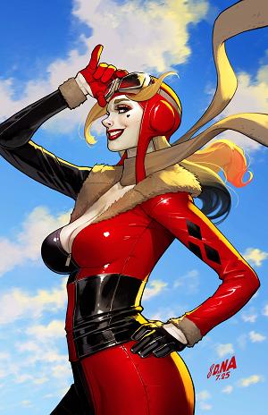 Harley Quinn #58 CVR B CVR B DAVID NAKAYAMA CARD STOCK cover