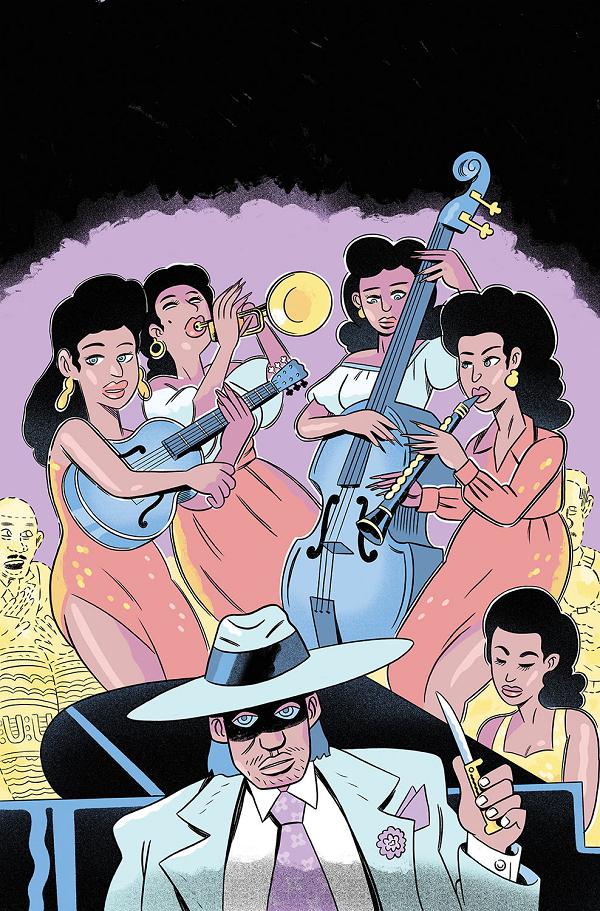 Death To Pachuco #4 CVR E (OF 5) CVR E INC 1:25 BEN PASSMORE VIRGIN cover
