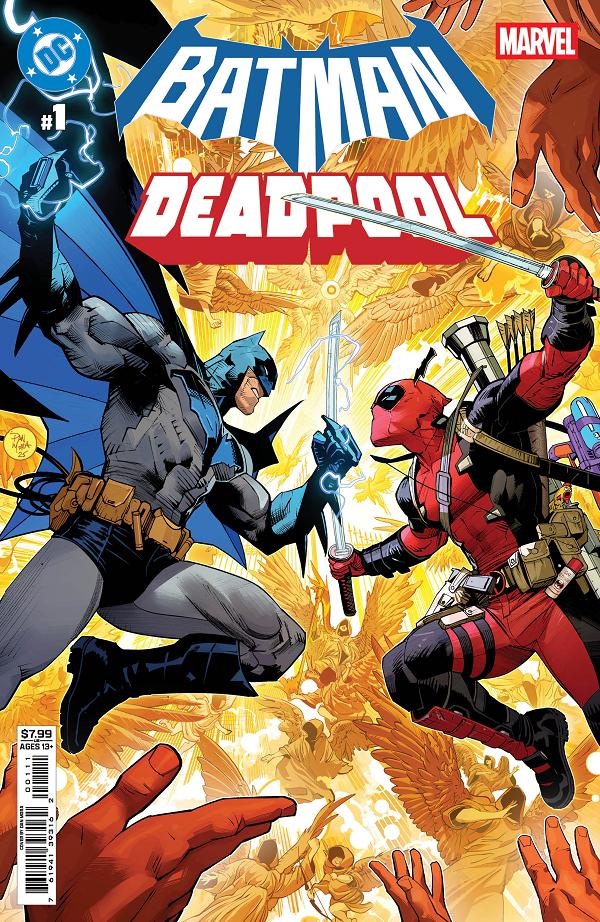 Df Dc Marvel Batman Deadpool #1 cover