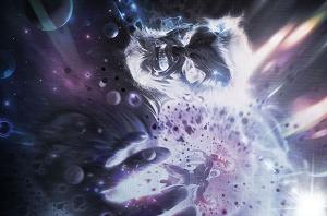 Space Ghost #7 CVR E CVR E FRANCESCO MATTINA METAL VIRGIN CVR cover