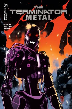 Terminator Metal #4 CVR D CVR D EMANUELE ERCOLANI cover
