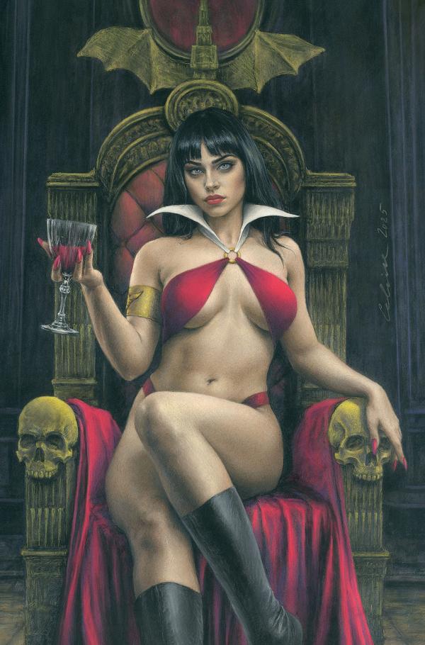 Vampirella Winter Special 2026 #1 CVR G (ONE SHOT) CVR G INC 1:10 CELINA VIRGIN cover