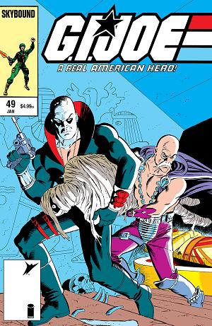 G.I. Joe: A Real American Hero #49 CVR C HAMA FILES EDITION CVR C MIKE ZECK FOIL cover