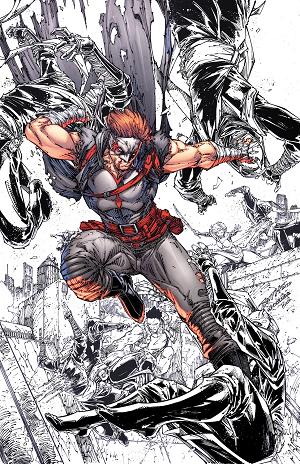 Final Boss #3 CVR E CVR E INC 1:50 BRETT BOOTH SPOT COLOR cover