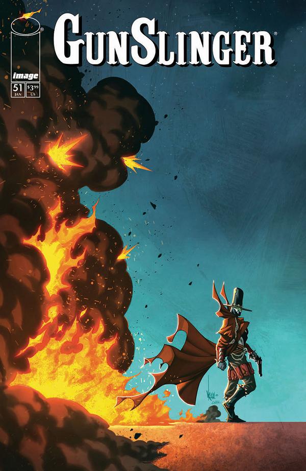 Gunslinger Spawn #51 cover by Kevin Keane