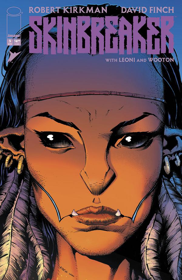 Skinbreaker #5 CVR B CVR B DAVID FINCH & ANNALISA LEONI PORTRAIT cover