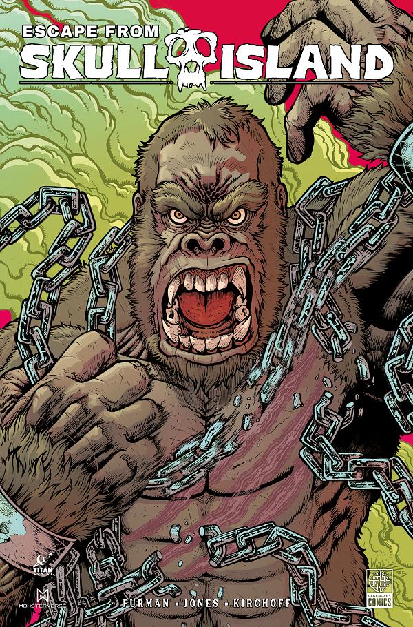 Escape From Skull Island #1 cover by Maria Wolf