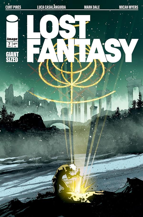 Lost Fantasy #7 variant cover by Luca Casalanguida