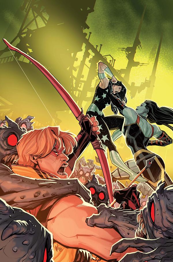 Titans #31 CVR A PETE WOODS (DC K.O.) cover