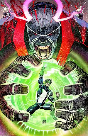 Dc K.o. Green Lantern Galactic Slam #1 CVR B (ONE SHOT) CVR B GUILLEM MARCH CARD STOCK cover