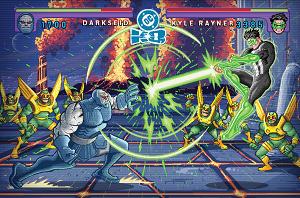 Dc K.o. Green Lantern Galactic Slam #1 CVR E (ONE SHOT) CVR E JUAN FERREYRA WRAPAROUND CARD STOCK cover
