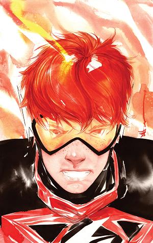 Absolute Flash #11 CVR B CVR B DUSTIN NGUYEN CARD STOCK cover