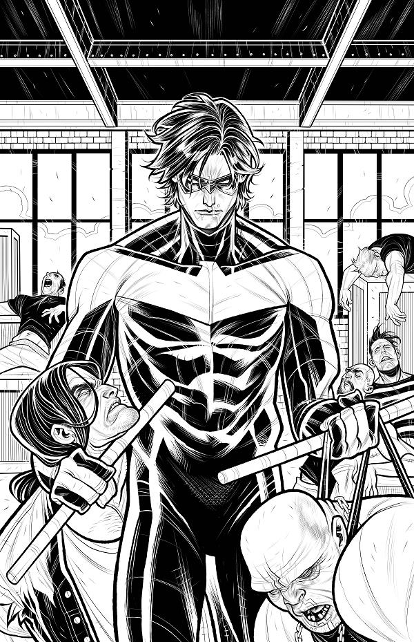 Nightwing #134 CVR C CVR C ELIZABETH TORQUE CARD STOCK cover