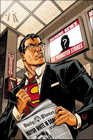 Superman Unlimited #9 CVR A DAVE JOHNSON cover