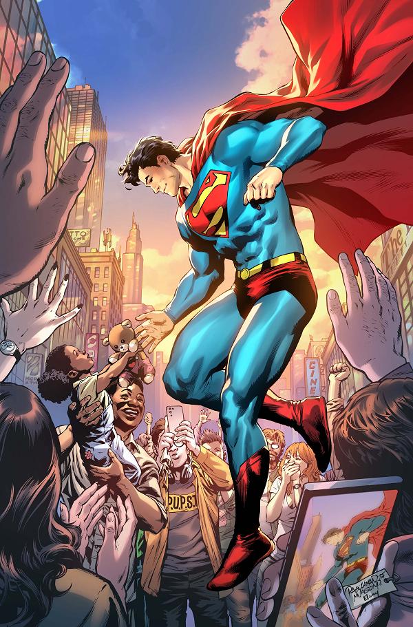 Superman Unlimited #9 CVR D CVR D CARLO PAGULAYAN & JASON PAZ CARD STOCK cover