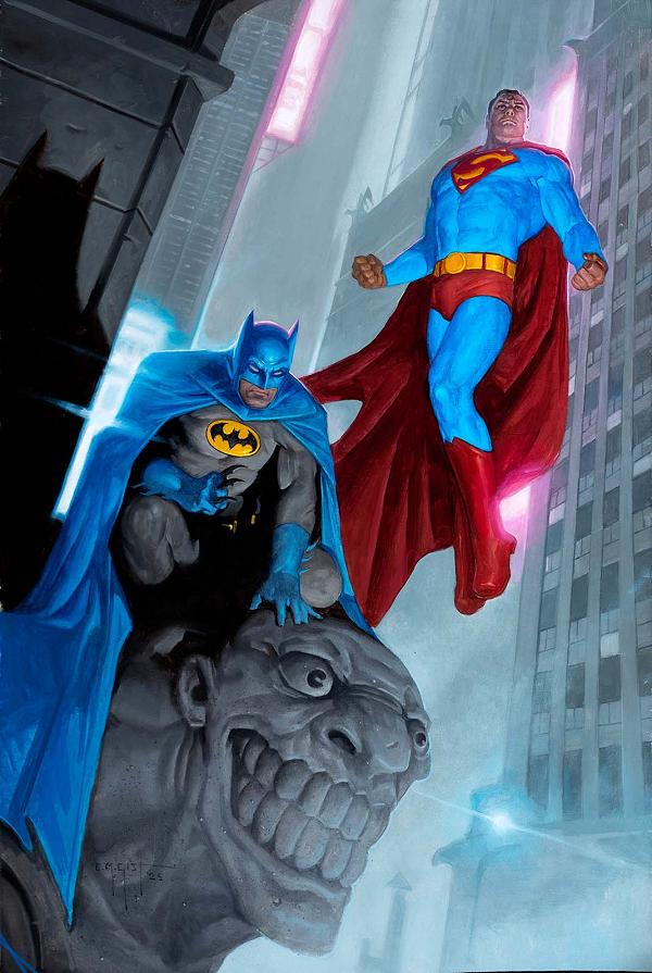Batman & Superman: World's Finest #47 CVR B CVR B EM GIST CARD STOCK cover