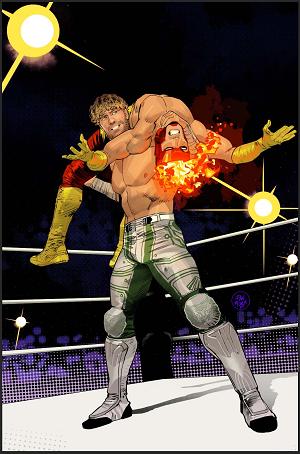 Dc K.o. #3 CVR I (OF 5) CVR I DAN MORA AEW CAMEO CARD STOCK cover