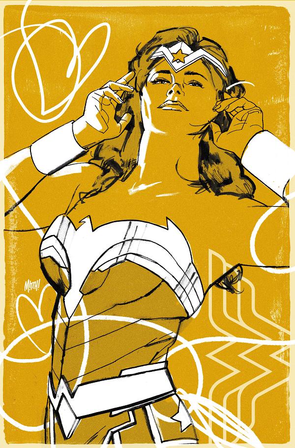 Wonder Woman Black & Gold 2026 Special #1 CVR B (ONE SHOT) CVR B MITCH GERADS CARD STOCK cover