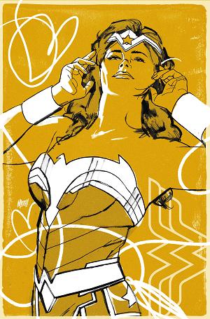 Wonder Woman Black & Gold 2026 Special #1 CVR B (ONE SHOT) CVR B MITCH GERADS CARD STOCK cover