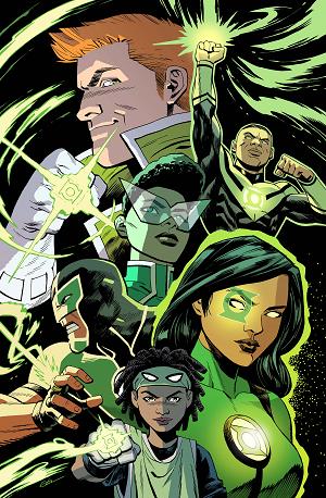 Green Lantern Corps #12 CVR D CVR D ETHAN YOUNG CARD STOCK cover