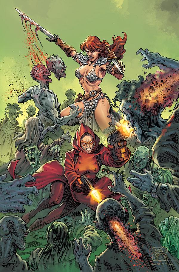 Die!Namite Blood Red #4 CVR G CVR G INC 1:15 ROBERTO MELI VIRGIN cover
