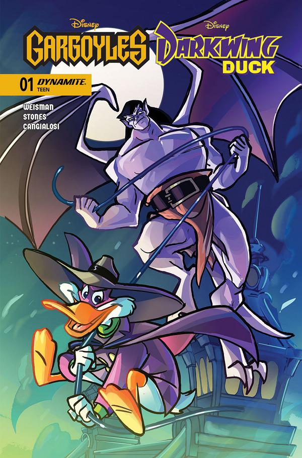 Gargoyles Darkwing Duck #1 CVR A TAD STONES cover