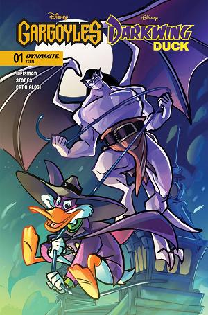 Gargoyles Darkwing Duck #1 CVR A TAD STONES cover