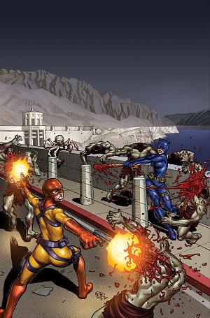 Die!Namite Blood Red #4 CVR H CVR H INC 1:15 EJ SU VIRGIN cover