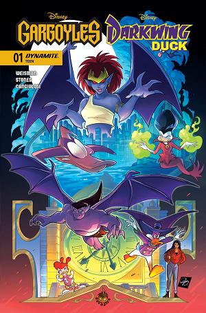 Gargoyles Darkwing Duck #1 CVR D CVR D CIRO CANGIALOSI cover