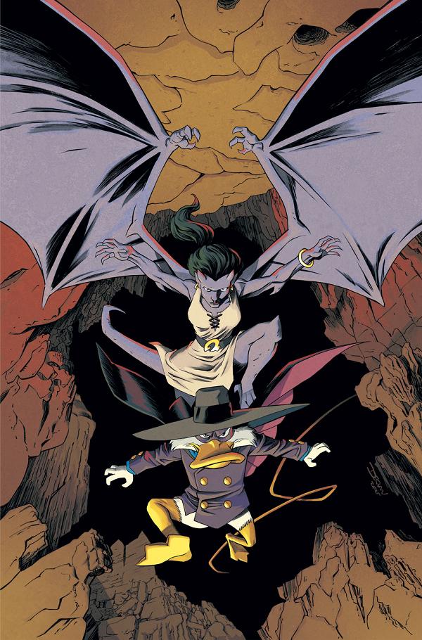 Gargoyles Darkwing Duck #1 CVR K CVR K INC 1:20 DECLAN SHALVEY VIRGIN cover