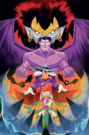 Gargoyles Darkwing Duck #1 CVR M CVR M INC 1:30 IVAN BIGARELLA VIRGIN cover