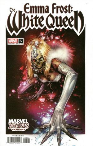 Emma Frost The White Queen #5 Marvel Zombies Variant cover