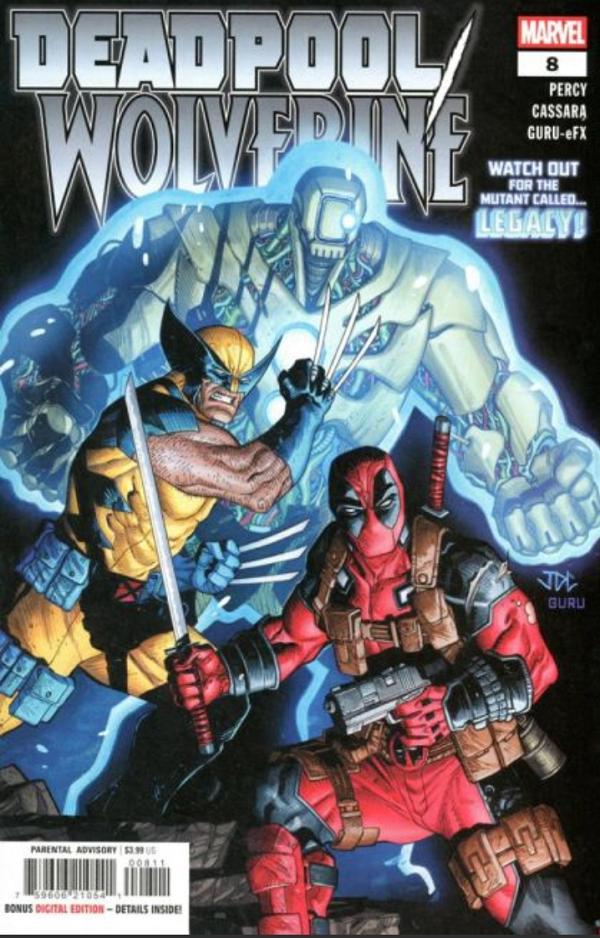 Deadpool Wolverine #8 cover