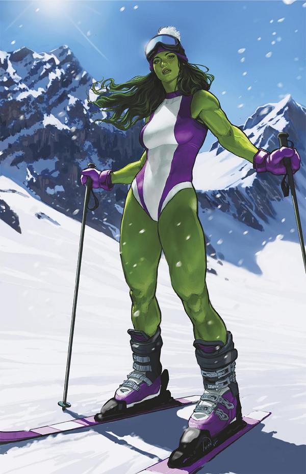 Marvel Winter Break Special #1 IVAN TALAVERA VIRGIN VARIANT [1:100] cover