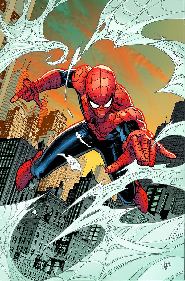 Amazing Spider-Man: Torn #3 TONY DANIEL VIRGIN VARIANT [1:50] cover