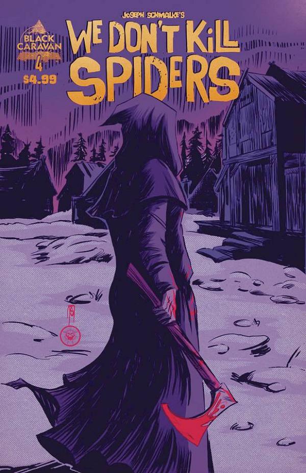 We Dont Kill Spiders #4  cover