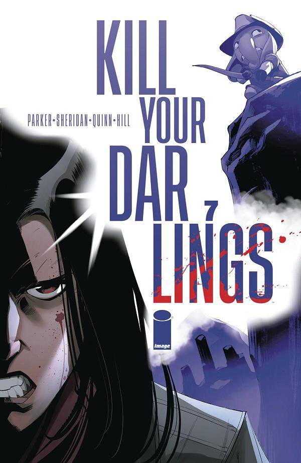 Kill Your Darlings #7 cover by Bob Quinn