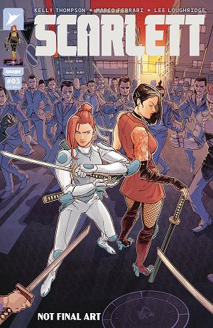 Scarlett #3 CVR A FERRARI & LOUGHRIDGE cover