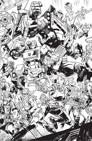 Scarlett #1 CVR J (OF 5) CVR J HOWARD B&W EU ANNV cover