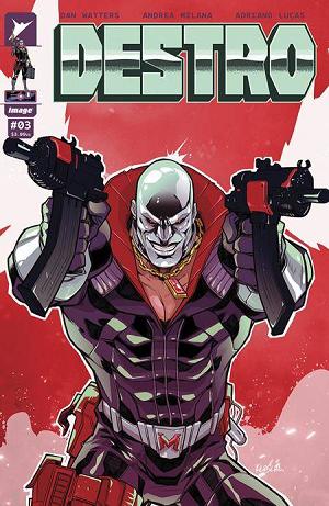 Destro #3 CVR B KERSCHL cover