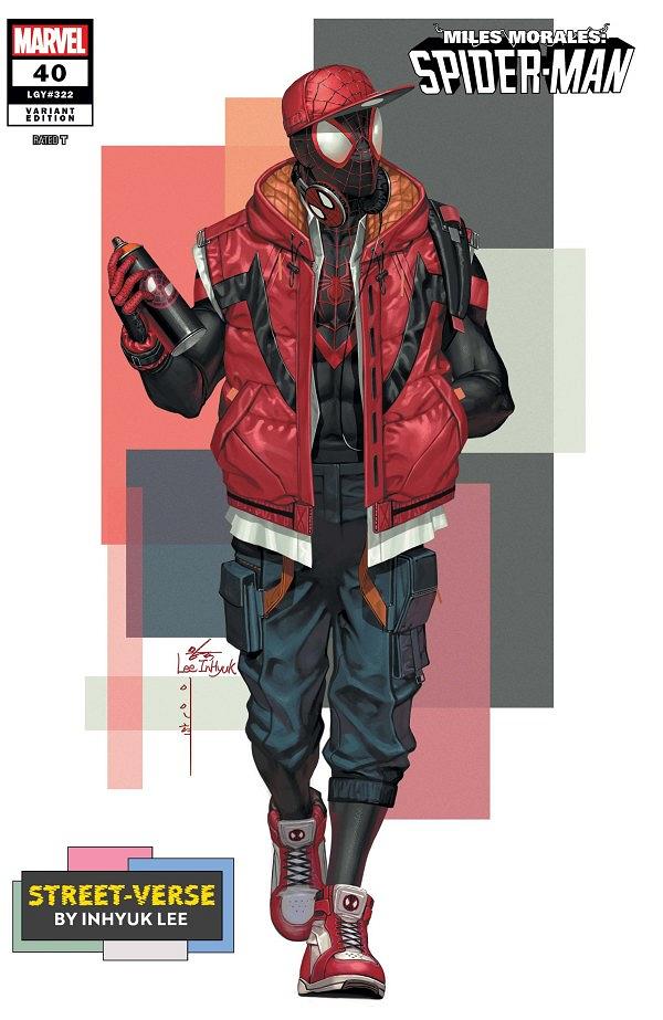 Miles Morales: Spider-Man #40 Street-Verse Variant cover