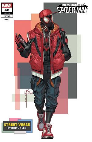 Miles Morales: Spider-Man #40 Street-Verse Variant cover