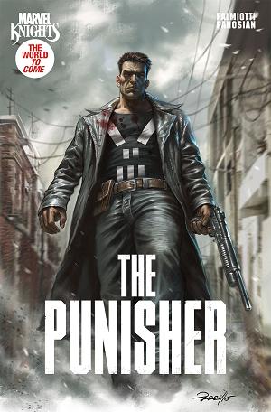 Marvel Knights: Punisher #4 LUCIO PARRILLO VARIANT [1:25] cover