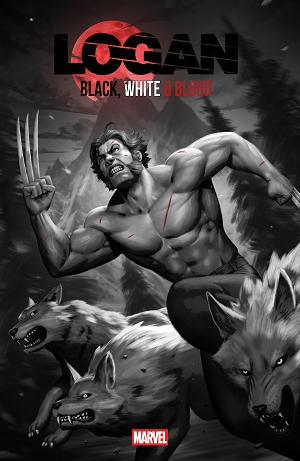Logan: Black, White & Blood #1 WOO-CHUL LEE VARIANT [1:25] cover